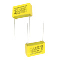 Topmay Yellow 0.47UF 275VAC X2 Metallized Polypropylene Film Capacitor Tmcf18-2 for Fan